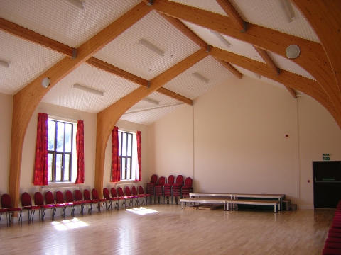 Empty Hall and Stage